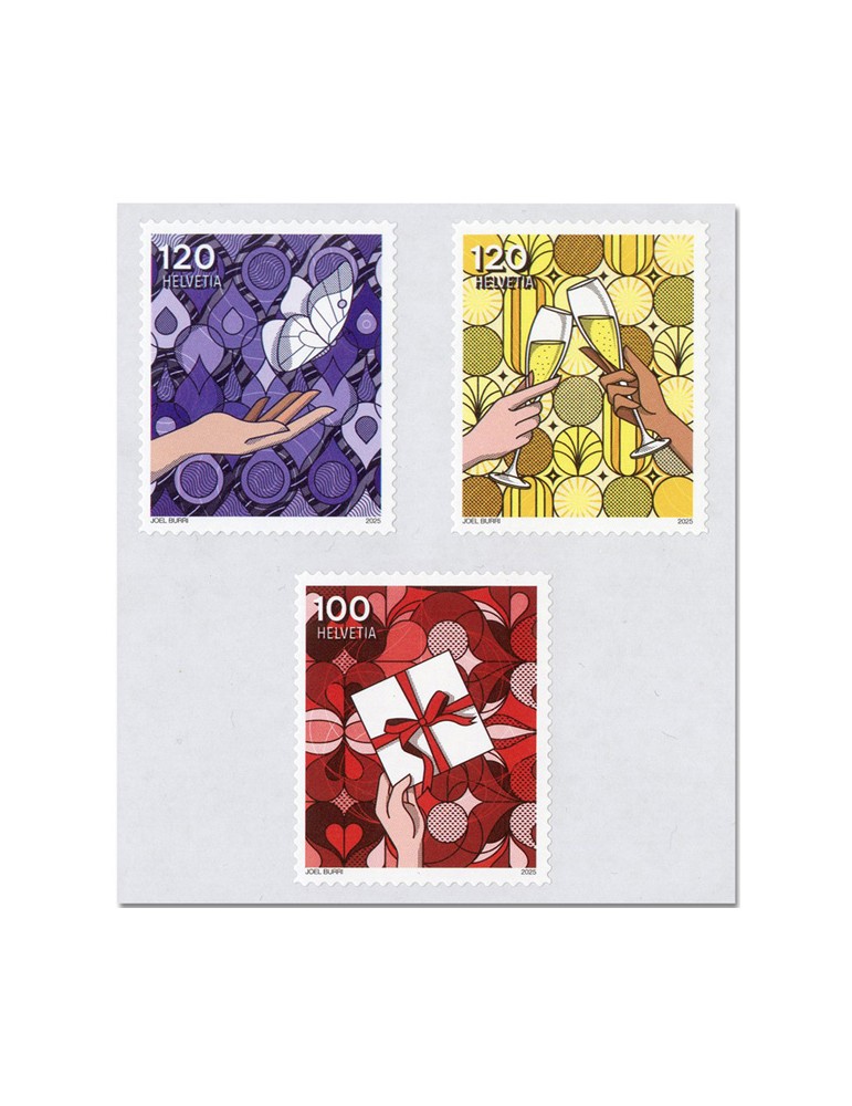 n° 2872/2874 - Timbre SUISSE Poste