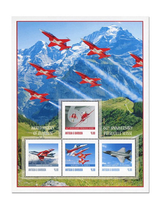 n° 5354/5357 - Timbre ANTIGUA Poste