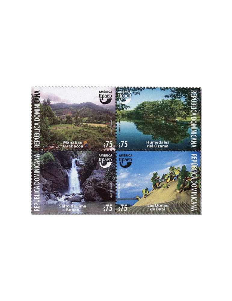 n° 2377/2380 - Timbre DOMINICAINE Poste