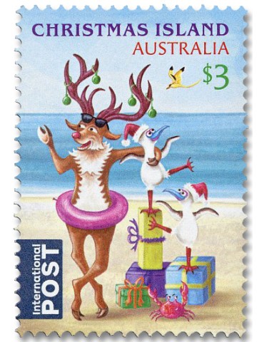 n° 1084/1085 - Timbre CHRISTMAS (ILE) Poste 2