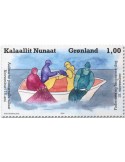 n° 968/969 - Timbre GROENLAND Poste