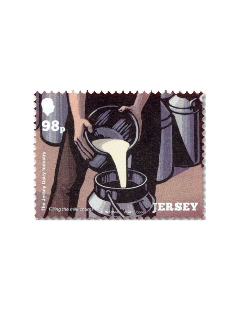 n° 2899/2904 - Timbre JERSEY Poste