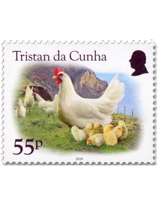 n° 1364/1367 - Timbre TRISTAN DA CUNHA Poste