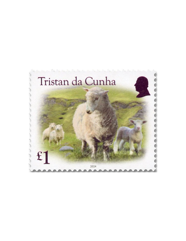 n° 1364/1367 - Timbre TRISTAN DA CUNHA Poste
