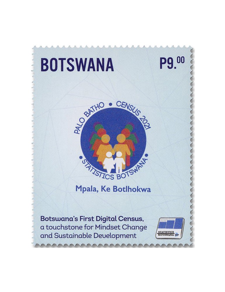 n° 1342/1343 - Timbre BOTSWANA Poste