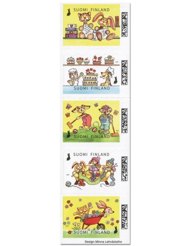 n° 2876/2880 - Timbre FINLANDE Poste