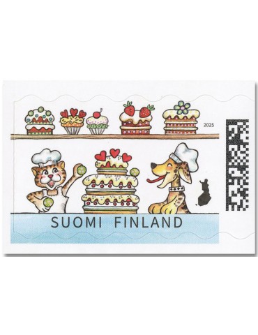 n° 2876/2880 - Timbre FINLANDE Poste 2