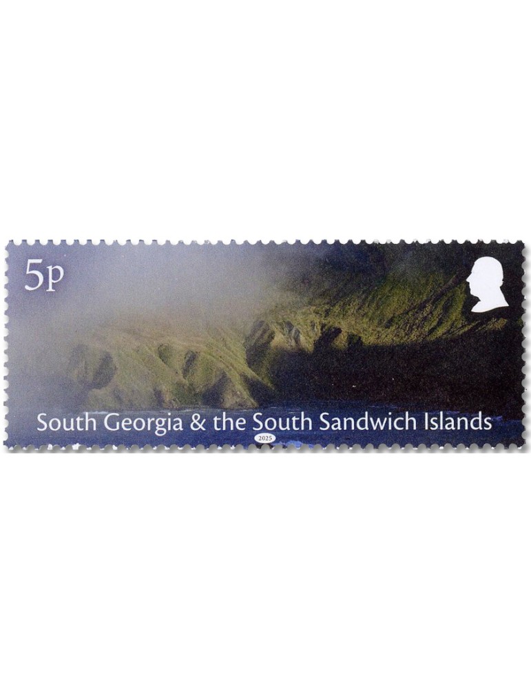 n° 830/841 - Timbre GEORGIE DU SUD Poste