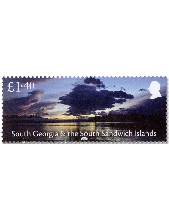 n° 830/841 - Timbre GEORGIE DU SUD Poste