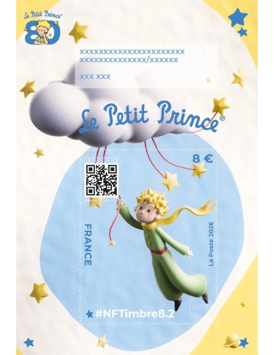 n° 10.2 - Timbre FRANCE Timbres Crypto (NFTimbre8.2)