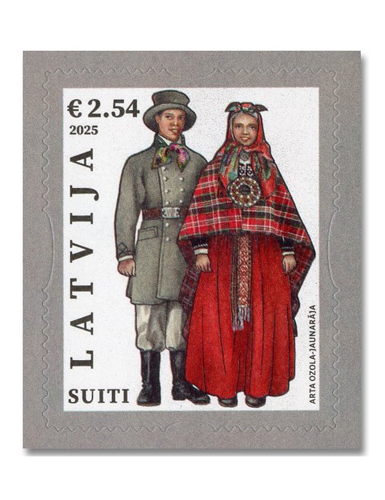 n° 1211/1213 - Timbre LETTONIE Poste