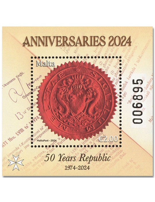 n° 101/103 - Timbre MALTE Blocs et feuillets