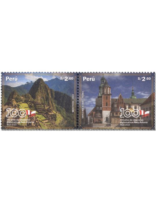 n° 2285/2286 - Timbre PEROU Poste