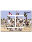 n° 279/279A et n° 280 - Timbre CAMBODGE Blocs et feuillets
