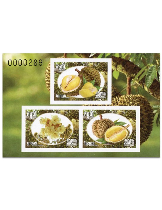 n° 283/283A et n° 284 - Timbre CAMBODGE Blocs et feuillets