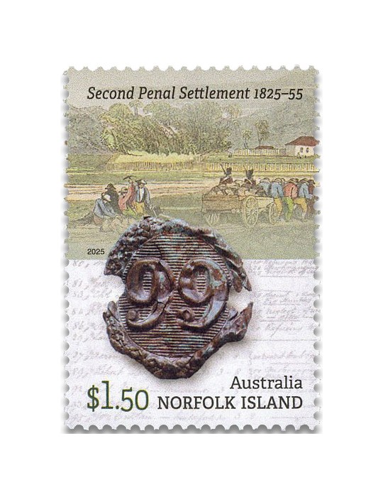 n° 1247/1248 - Timbre NORFOLK Poste