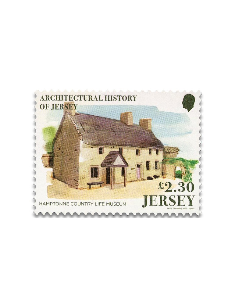 n° 2924 + n° 2925 (les 7 valeurs) - Timbre JERSEY Poste