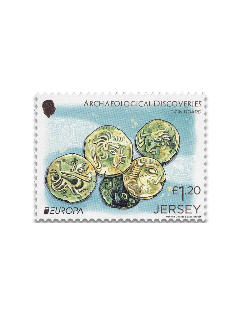 n° 2932/2933 + n° 2934 - Timbre JERSEY Poste