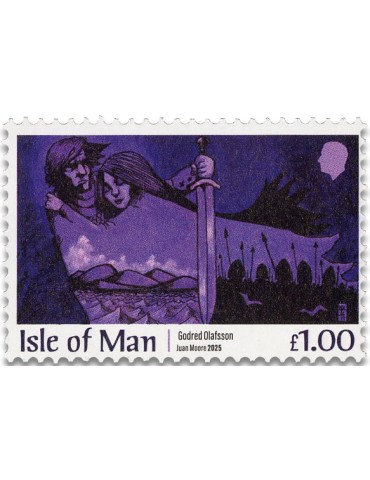 n° 3261/3262 (les 5 valeurs) - Timbre ILE DE MAN Poste 2