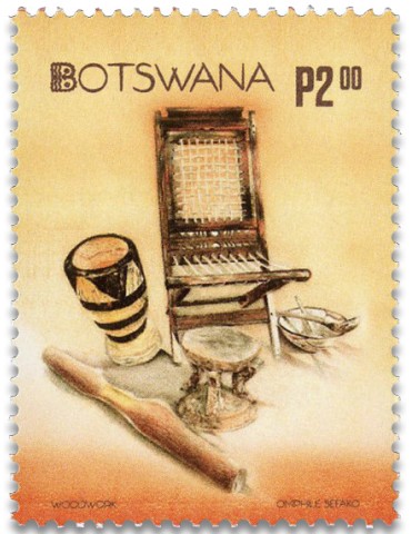 n° 1344/1349 - Timbre BOTSWANA Poste