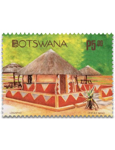 n° 1344/1349 - Timbre BOTSWANA Poste 2