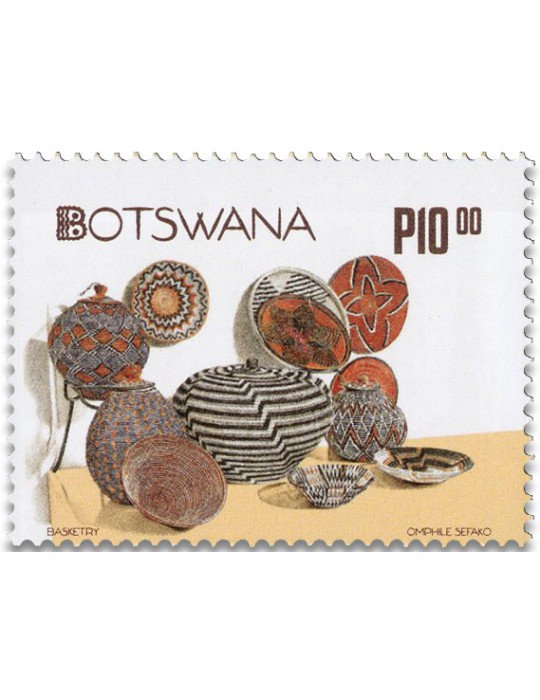 n° 1344/1349 - Timbre BOTSWANA Poste