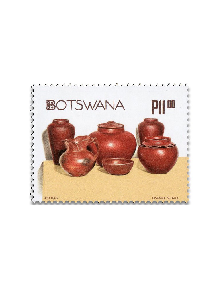 n° 1344/1349 - Timbre BOTSWANA Poste