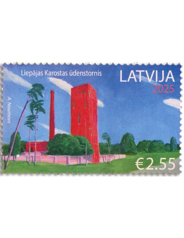 n° 1219 - Timbre LETTONIE Poste