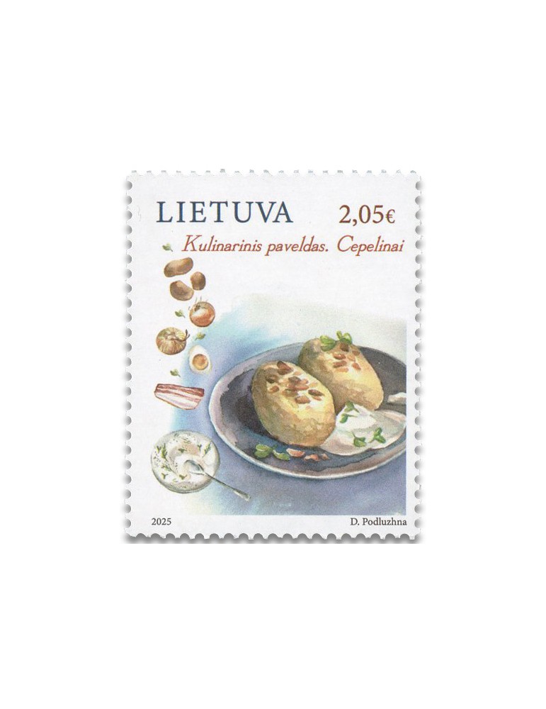 n° 1239 - Timbre LITUANIE Poste