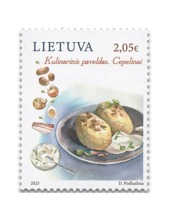 n° 1239 - Timbre LITUANIE Poste