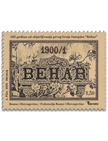n° 930 - Timbre BOSNIE-HERZEGOVINE Poste