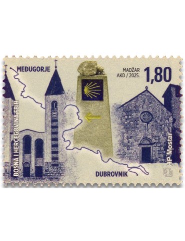n° 621 - Timbre HERCEG-BOSNA Poste