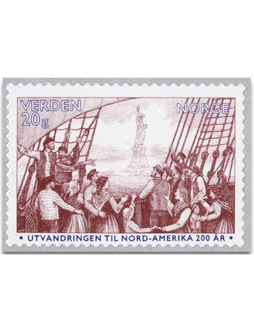 n° 2098 - Timbre NORVEGE Poste