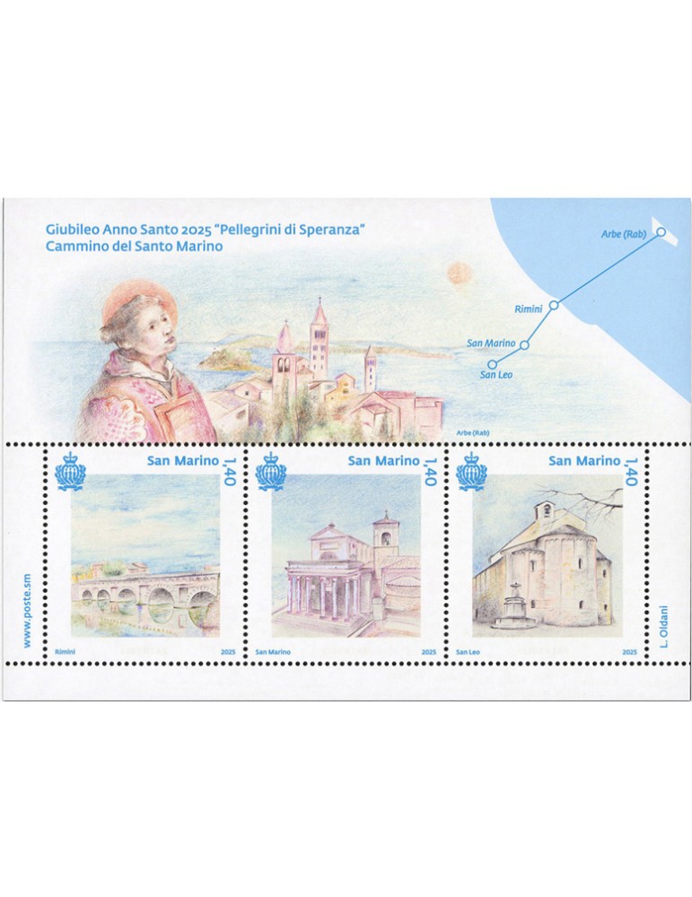 n° F2770 - Timbre SAINT-MARIN Poste
