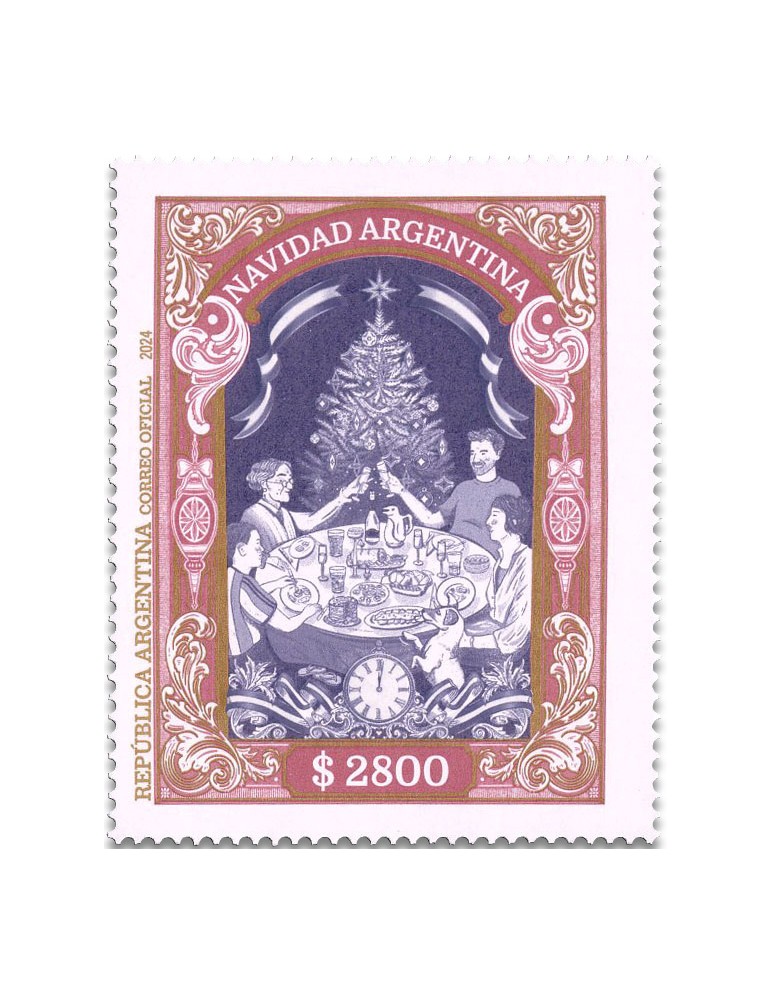n° 3357 - Timbre ARGENTINE Poste