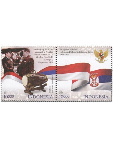 n° 3328/3329 - Timbre INDONESIE Poste