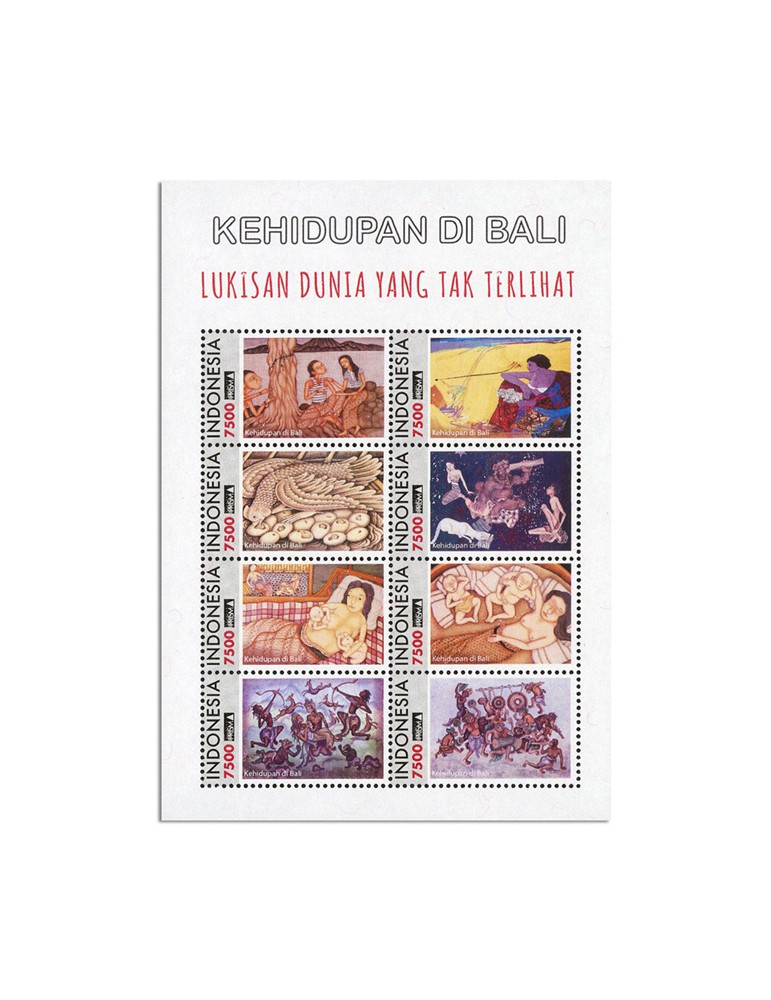 n° 3348/3355 - Timbre INDONESIE Poste