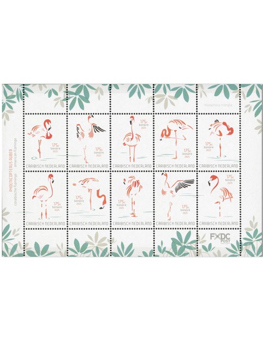 n° 341/350 - Timbre BONAIRE Poste