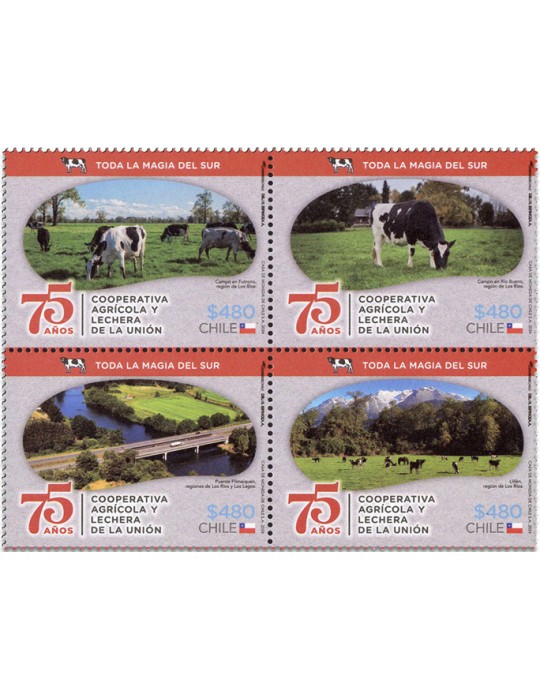 n° 2230/2233 - Timbre CHILI Poste