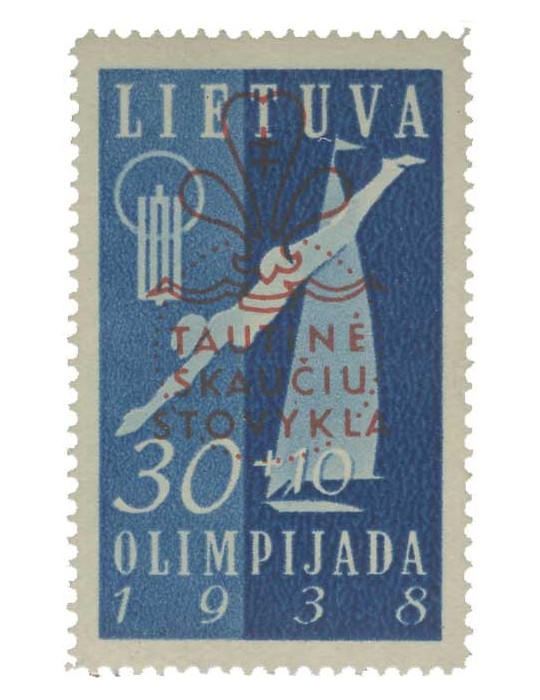 n° 365A/D** - Timbre LITUANIE Poste
