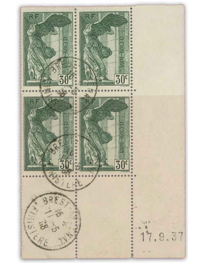 n° 354/355 obl. - Timbre FRANCE Poste