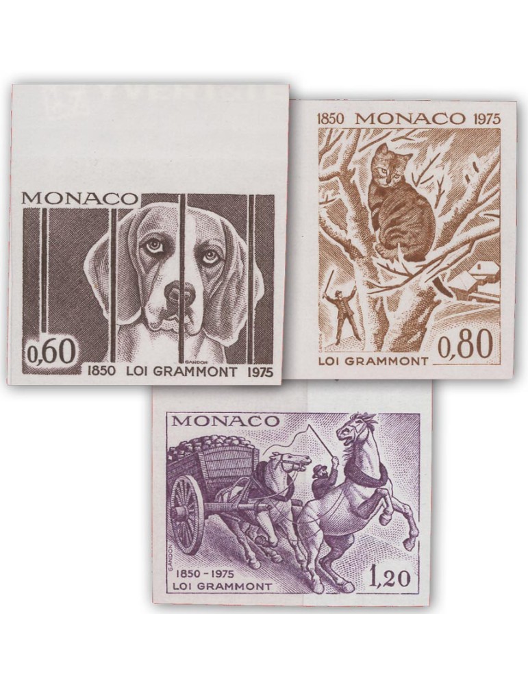 n° 1031/1033** - Timbre MONACO Poste