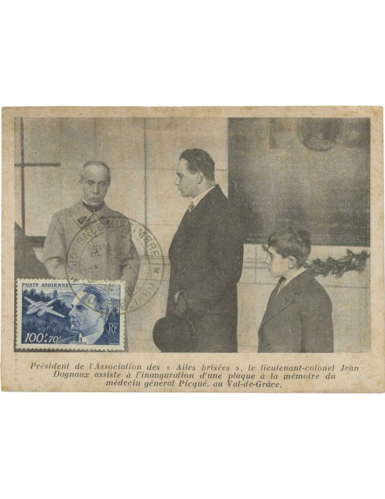 n° 22 obl. - Timbre FRANCE Poste Aerienne