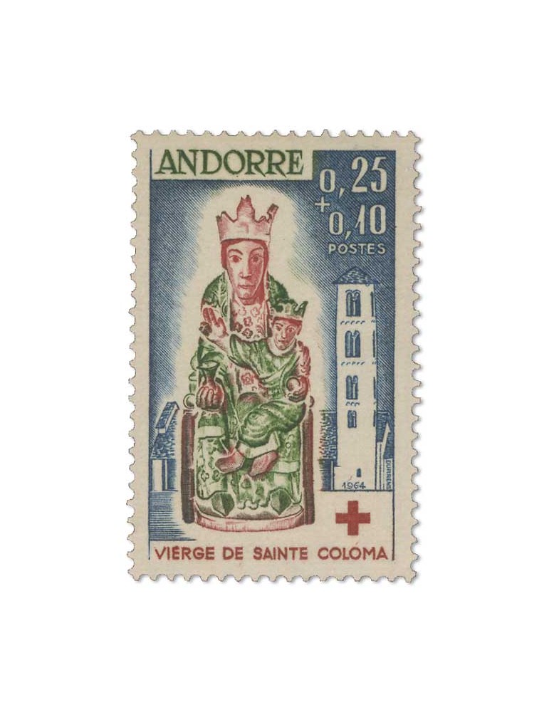 n° 172* - Timbre ANDORRE Poste