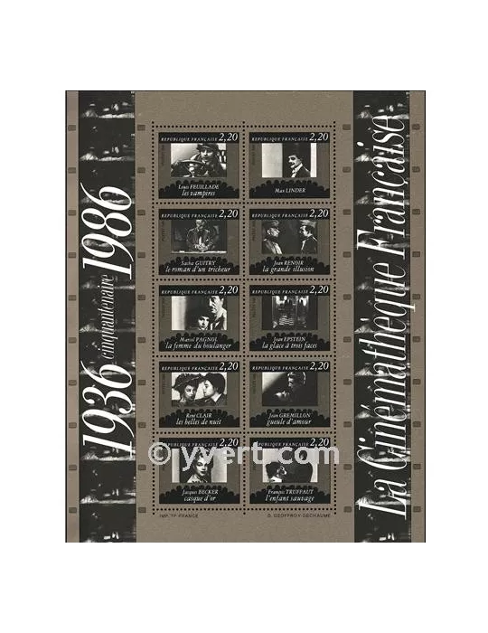 n° 2433/2442 - Timbre France Poste (BF 9)