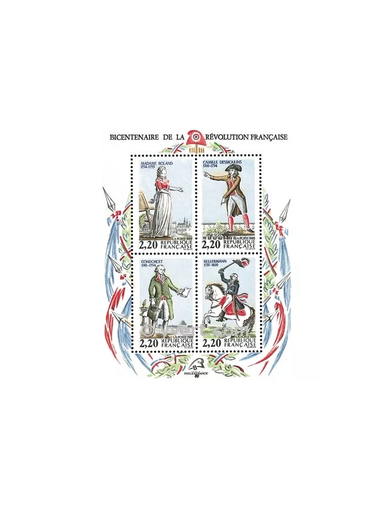 n° 2592/2595 (BF 10) - Timbre France Poste