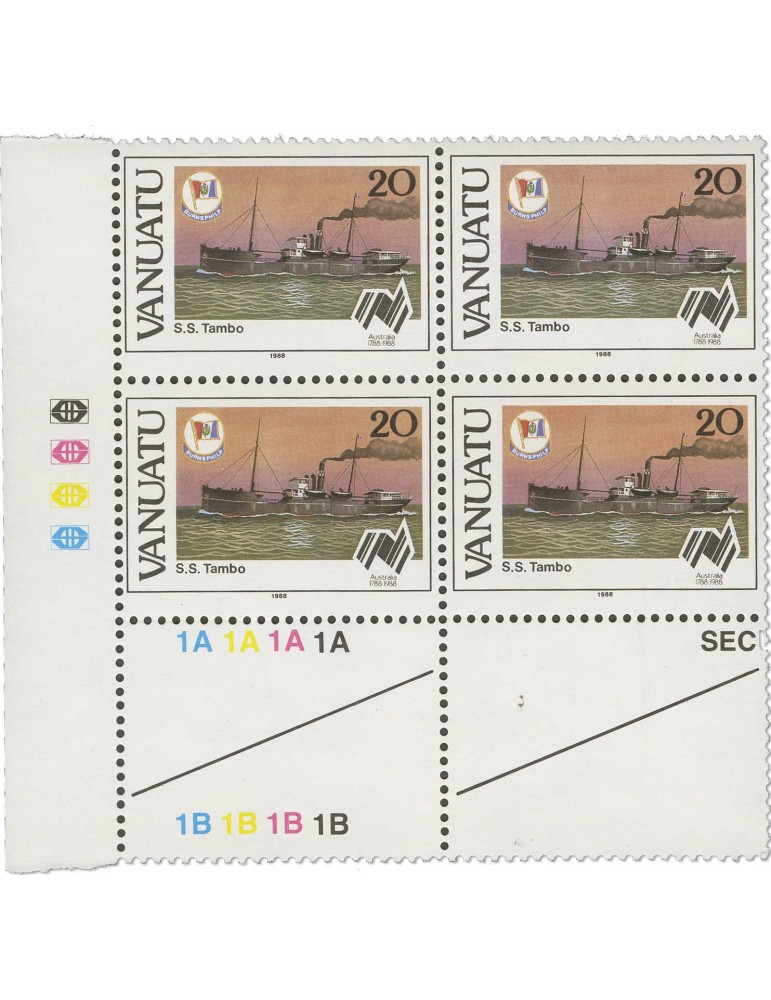 n° 797/804** - Timbre VANUATU Poste