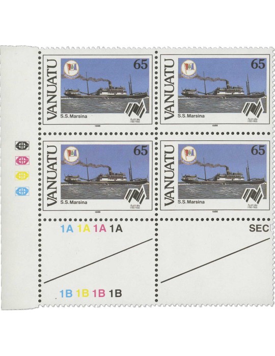 n° 797/804** - Timbre VANUATU Poste