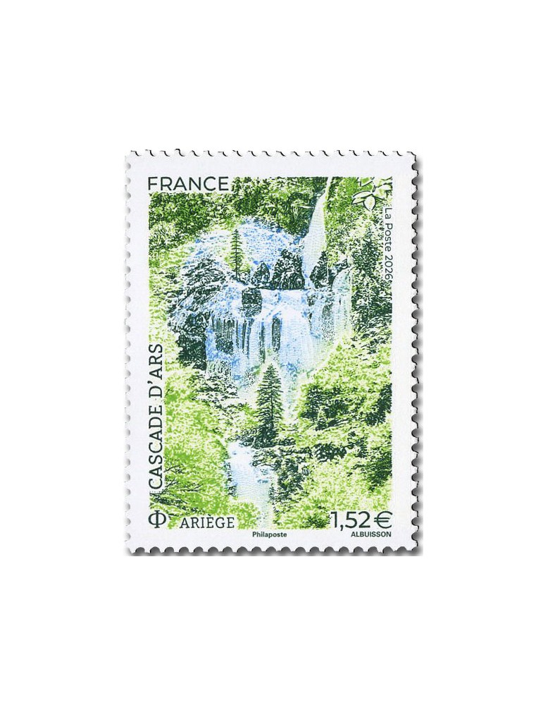 n° 5976 - Timbre FRANCE Poste (CASCADE D'ARS - ARIEGE -11_26_015)