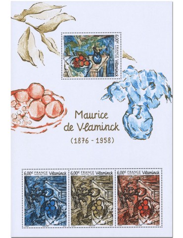 n° F5991 - Timbre FRANCE Poste (BLOC MAURICE DE VLAMINCK -11_26_097)